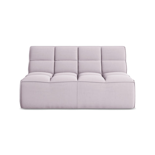 LaMiaSofa Tweezits modulaire bank Belluno - velours - lavendel - 160x93x75