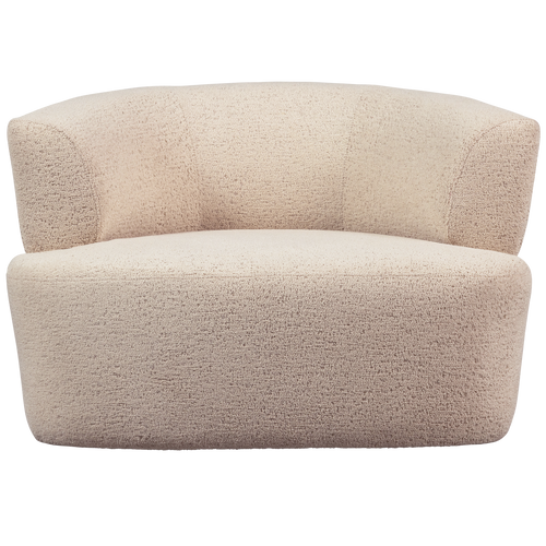 WOOOD fauteuil Boris - Polyester - Warm Zand - 70x103x80 - vtwonen shop