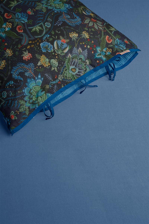 Pip Studio hoeslaken Royal Nights - 90x200 cm - blauw