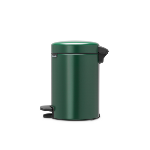 Brabantia NewIcon Pedaalemmer, 3 liter, kunststof binnenemmer - Pine Green