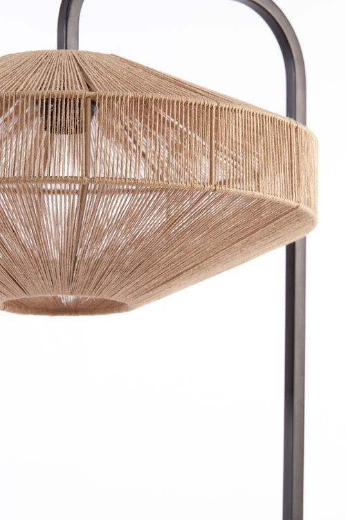 Light & Living vloerlamp LYRA - Ø43x164cm - bruin