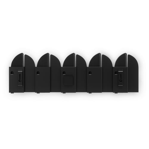 Umbra wandhaak Saloon - 43 x 2 x 14 cm - zwart