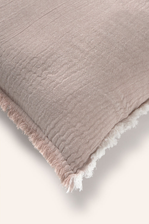 Calma House Kussenhoes Layer2 - Steenkleur - 30x60