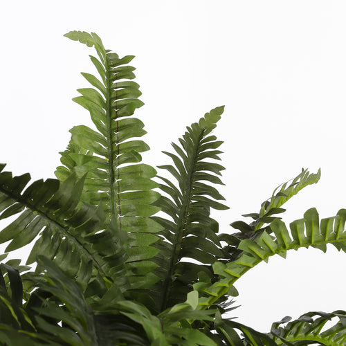 Mica Decorations Varen Kunstplant in Bloempot Stan - H40 x Ø70 cm - Groen