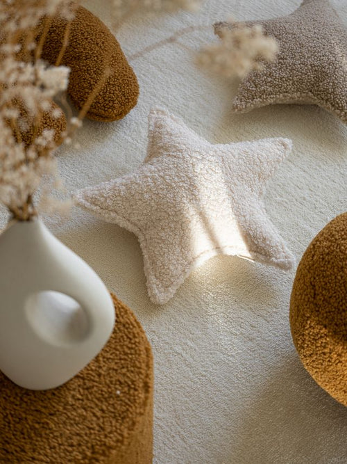 Wigiwama Ster Kussen - Crème - vtwonen shop