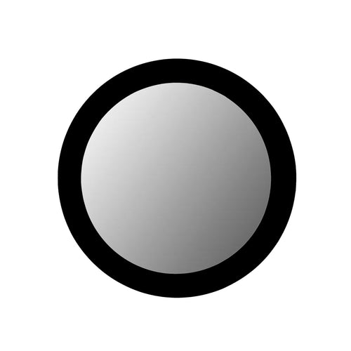 Starfurn Spiegel Dide - Rond Zwart Hout - 40x40x3cm