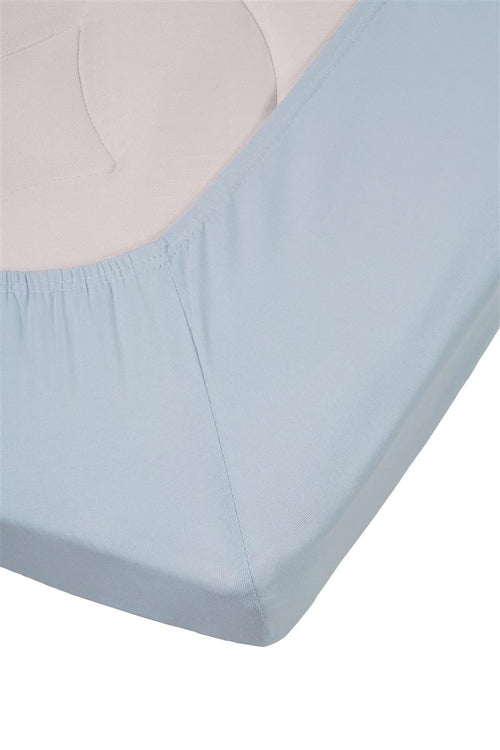 Beddinghouse topper hoeslaken BH Jersey Stretch TD - 90/100x200/210/220 cm - licht blauw - vtwonen shop