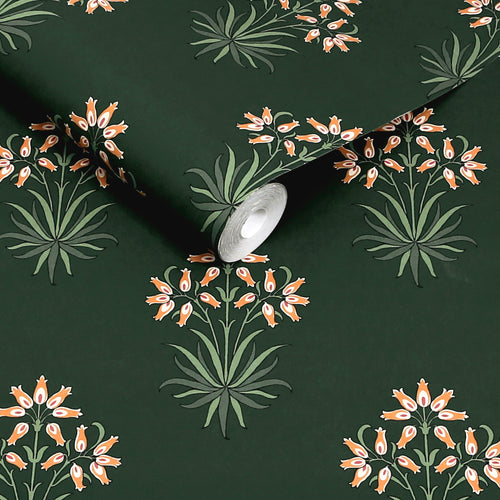 William Morris at Home Vliesbehang - Hyacinth Flower Forest