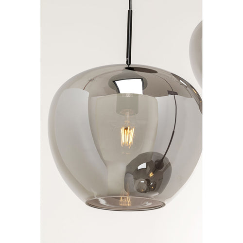 Kare Design Hanglamp Sphere 3 smoke - vtwonen shop