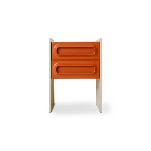 HKLIVING nachtkast Space – oranje/creme - vtwonen shop