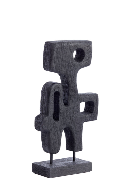 Light & Living ornament SALA - 20x9.5x38.5cm - zwart