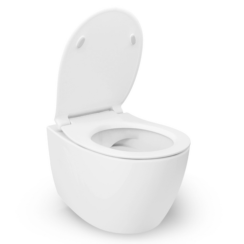 Isvea Wc Toilet Badkamer Hangend Wit Inclusief Softclose Toiletbril - vtwonen shop