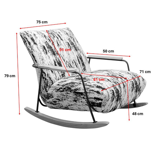 Kare Design Schommelstoel Kyle - vtwonen shop
