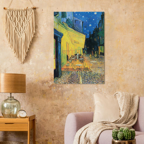 Artfulprints  Vincent van Gogh - Caféterras bij nacht   poster 30x40 cm - vtwonen shop