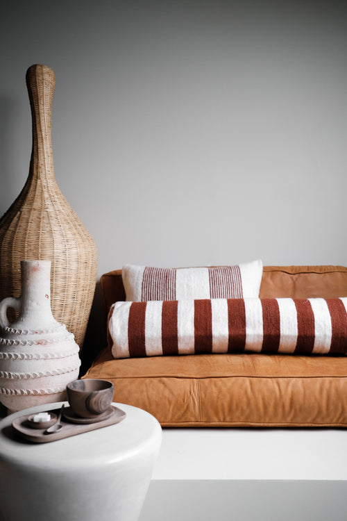 Household Hardware - rolkussen - Handgemaakt - Bruin - vtwonen shop