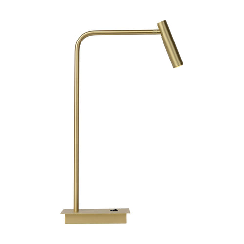 Atmooz tafellamp Pomery - antiek messing - 36 x 12 x H 49 cm - geïntegreerde led