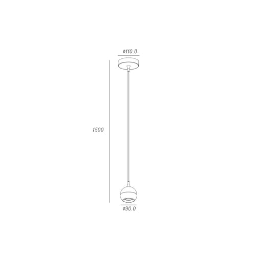Artdelight Hanglamp Bolero - Zwart