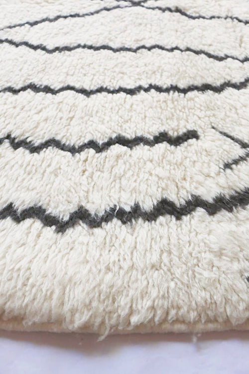 AFK Living vloerkleed Berber - handgemaakt - Wol - 160 cm x 230 cm