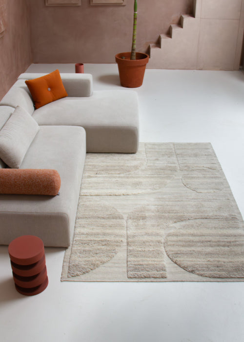 Vloerkleed MOMO Rugs Scala Beige cream 200x300 cm