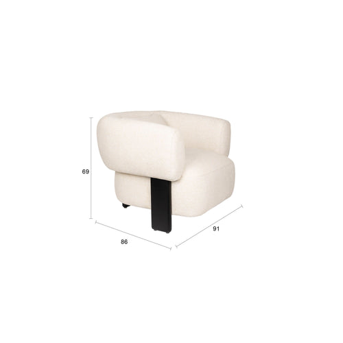 Zuiver Neil Fauteuil Beige