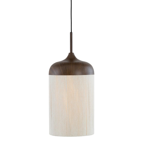 Light & Living hanglamp Dania - bruin - Ø27.5cm
