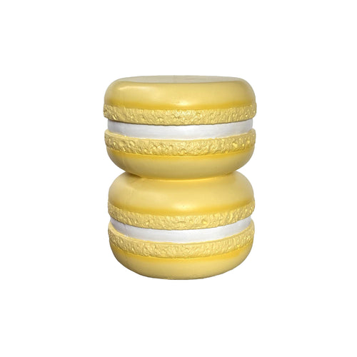 Leitmotiv poef Macaron - geel - Ø38cm - vtwonen shop