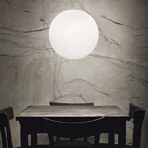 Ideal Lux CARTA - Globe hanglamp voor binnen 1 licht wit, E27
