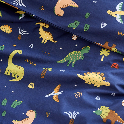 Petite Amélie Dekbedovertrekset – 140x200 cm – 100% Biologisch Katoen – Dino - vtwonen shop