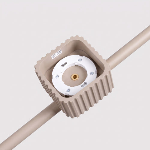 Sollux Lighting Kroonluchter RIFF 4 taupe Gx53 - 122x10x208cm