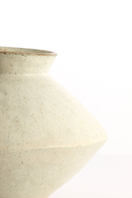Light & Living vaas BEATO - Ø30x23cm - wit