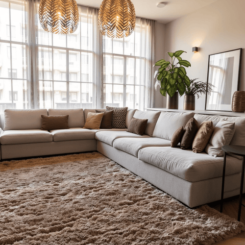 Interieur05 vloerkleed Fender - taupe - 240 x 340 cm