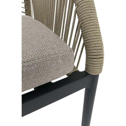 Lesli Living bistrostoel Akita - beige - 56x62x81cm