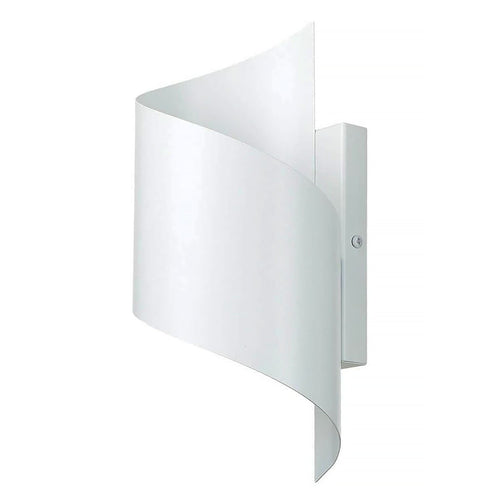 Emibig wandlamp Spiner - 1 lichts - 14  x 30   cm - wit