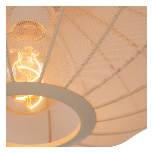 Lucide hanglamp CORINA - 1xE27 - Beige - vtwonen shop