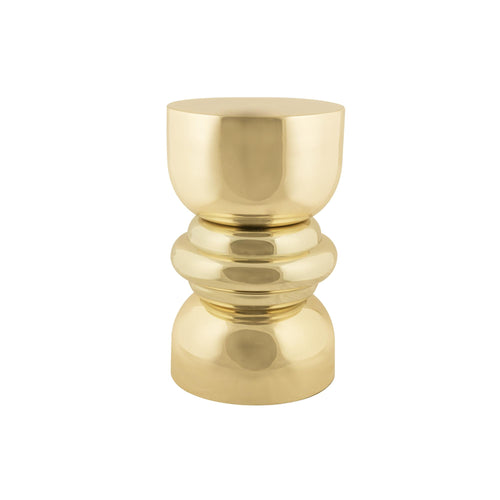 Leitmotiv poef Glow Ring - goud - Ø29.5cm - vtwonen shop