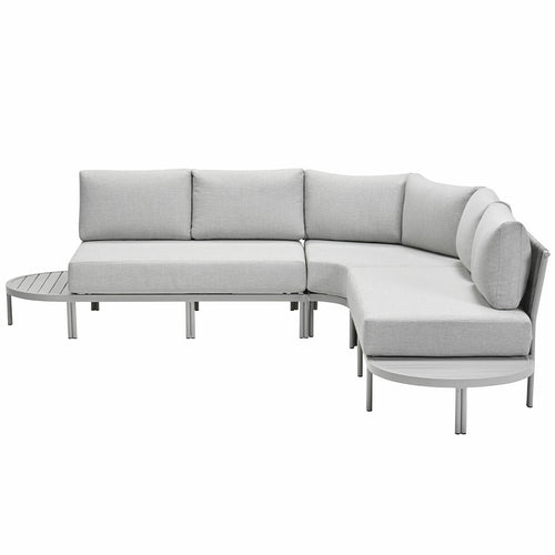 Garden Impressions loungeset Queenstown taupe - 3-delig - vtwonen shop