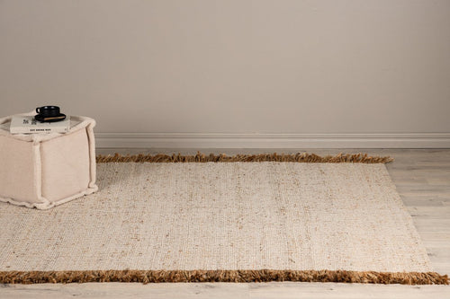 Rebellenclub Vloerkleed Palermo - 400 x 300 cm - Naturel Jute