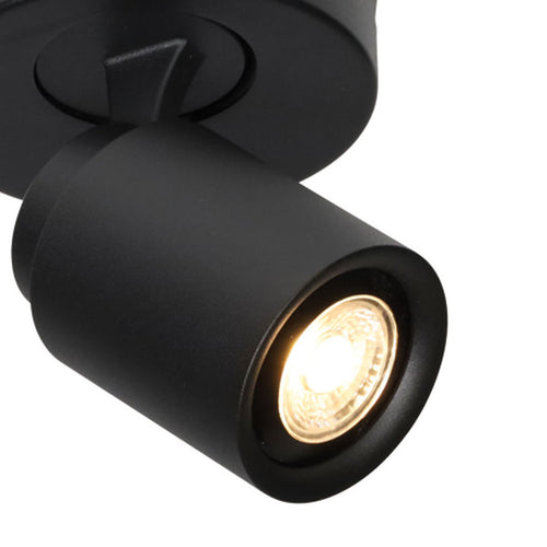 Freelight spot Razza - 4 lichts - 76  x 14   cm - zwart - vtwonen shop