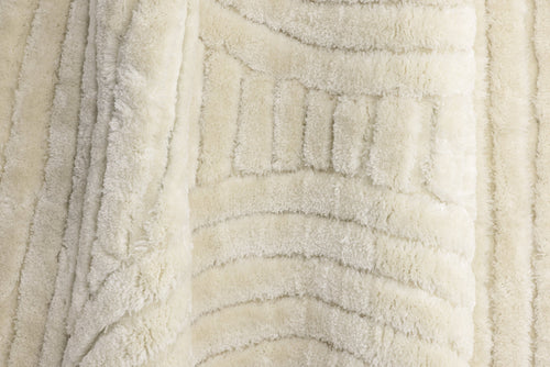 Rebellenclub Vloerkleed Kaimana - Wit