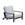 Lincoln verstelbare fauteuil - carbon black - desert sand