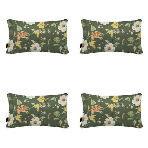 Madison sierkussen Julliete - multikleur - 30x50x10cm - set van 4