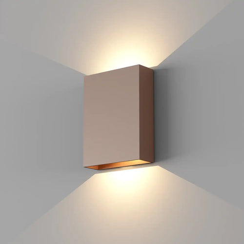 Artdelight wandlamp Memphis - 2 lichts - 4  x 16   cm - brons