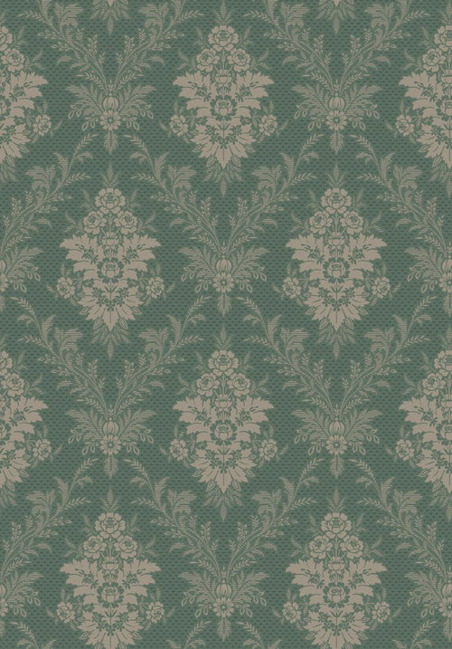 Borastapeter behang bloemen groen - 53 cm x 10.05 m - 660070 - vtwonen shop