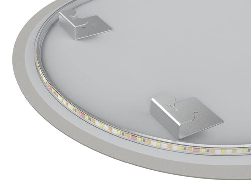 LOMAZOO badkamerspiegel Vegas Premium - met LED verlichting & anti condens - rond - 70 cm
