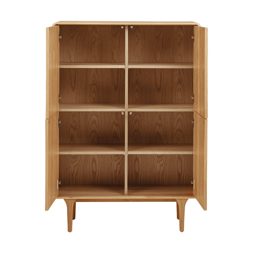 Artichok Mels Eikenhouten Kledingkast Naturel - 180 x 45 cm