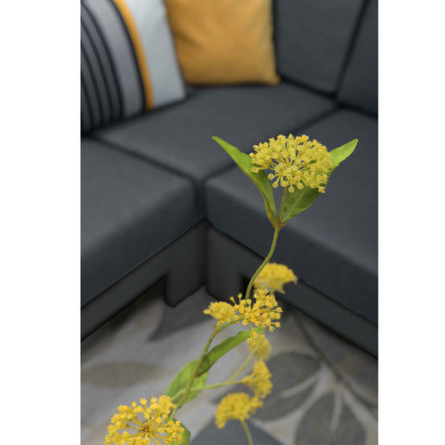 Garden Impressions loungeset Coba donker grijs 4-delig - vtwonen shop