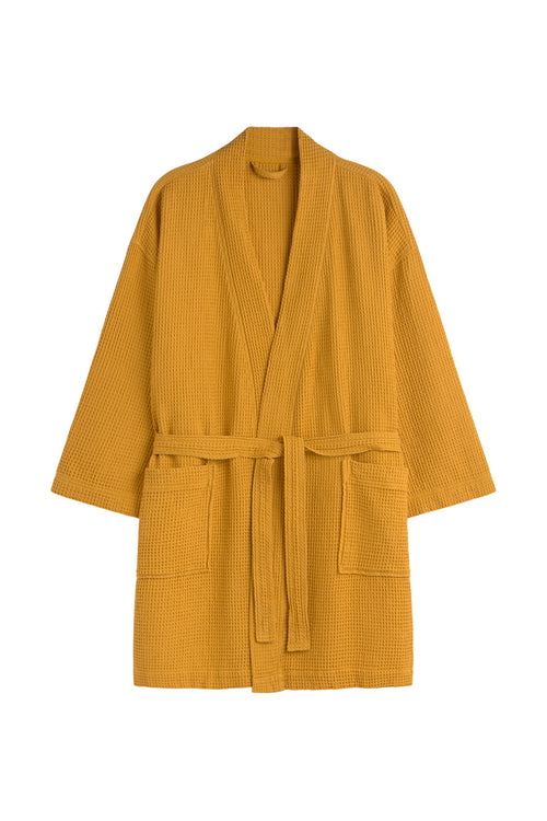 Calma House Badjas Jupiter - Mosterd - Taille L/XL