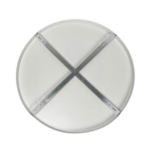 Ylumen plafondplaat rond - 3 lichts - 50  x 2.5   cm - wit - vtwonen shop