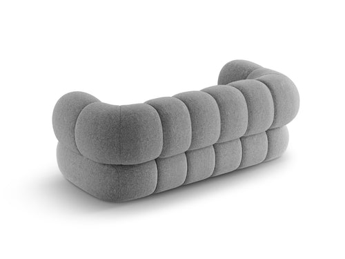 Cosmopolitan Design Bank Koge 2-zits, chenille lichtgrijs - 95x180x70cm
