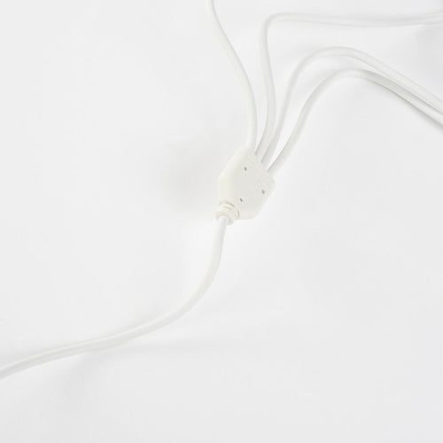 Luville Kerstdorp Switch Adapter 4,5 Volt met 4 Plugs - Kerstversiering voor Binnen - Kerst Decoratie Miniatuurwereld - Vervangt Batterijkastje - 7 x
